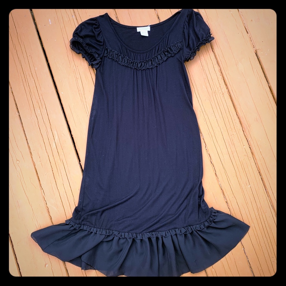 Kenzie Girl Black Summer Dress